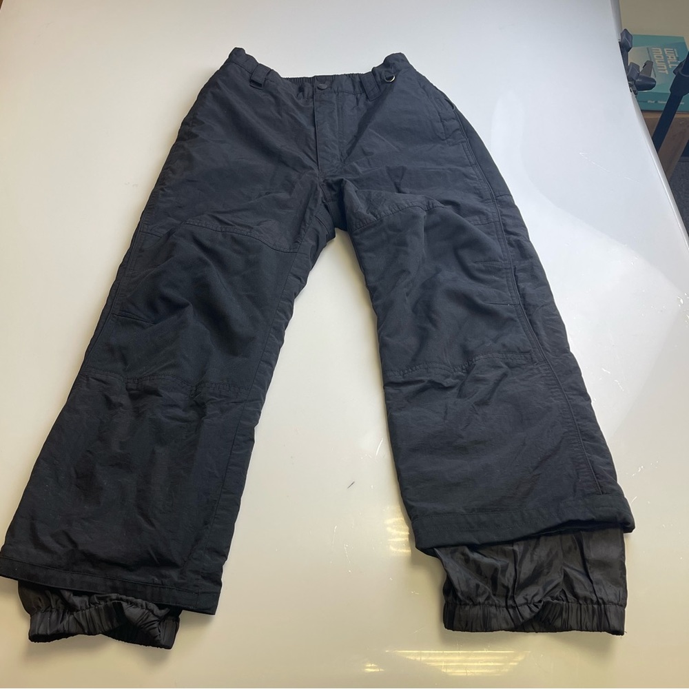 Black Dot Black Track Pants Y8-47